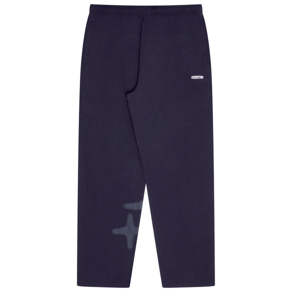 NAVY HALFTONE STA TRACK PANTS