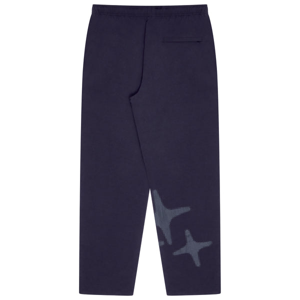 NAVY HALFTONE STA TRACK PANTS