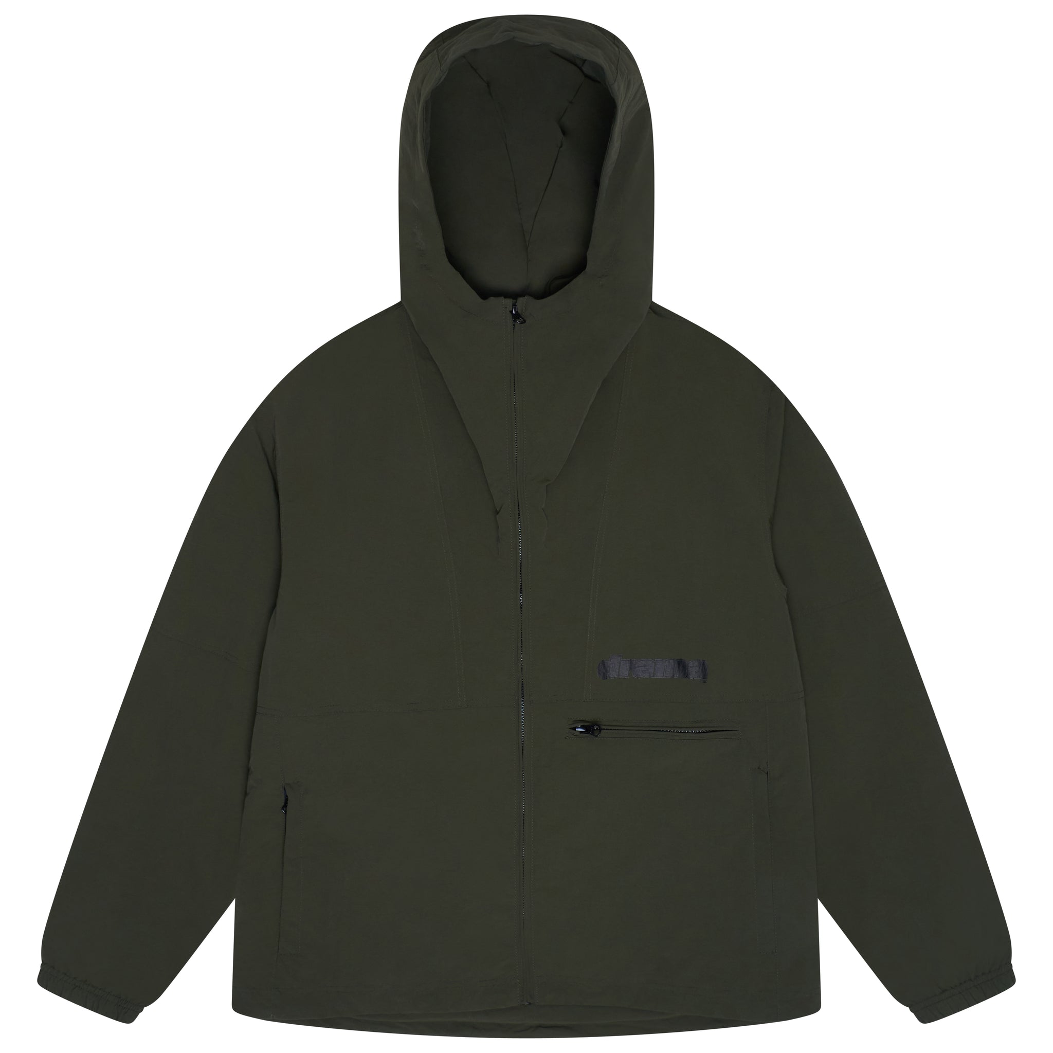 ARMY GREEN SHELL RAIN JACKET