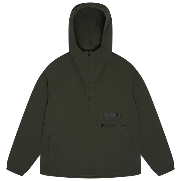 ARMY GREEN SHELL RAIN JACKET