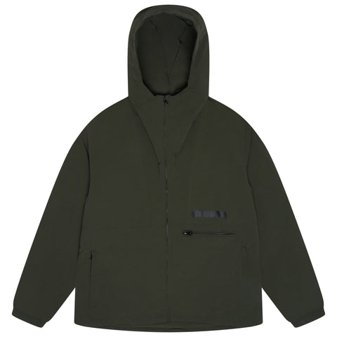 ARMY GREEN SHELL RAIN JACKET