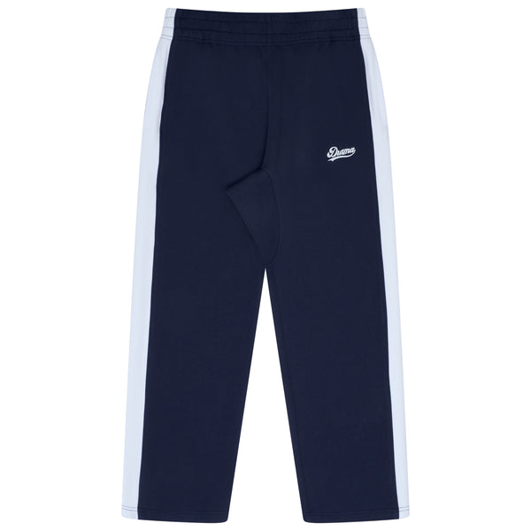 MOB NAVY SCRIPT OPEN LEG BOTTOMS