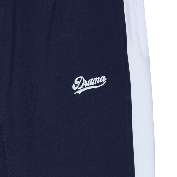 MOB NAVY SCRIPT OPEN LEG BOTTOMS