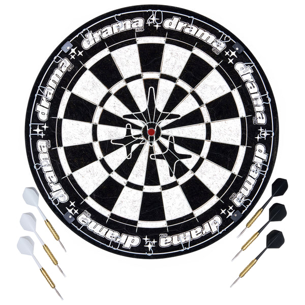 DRAMA STA DARTBOARD (+ 6 DARTS)