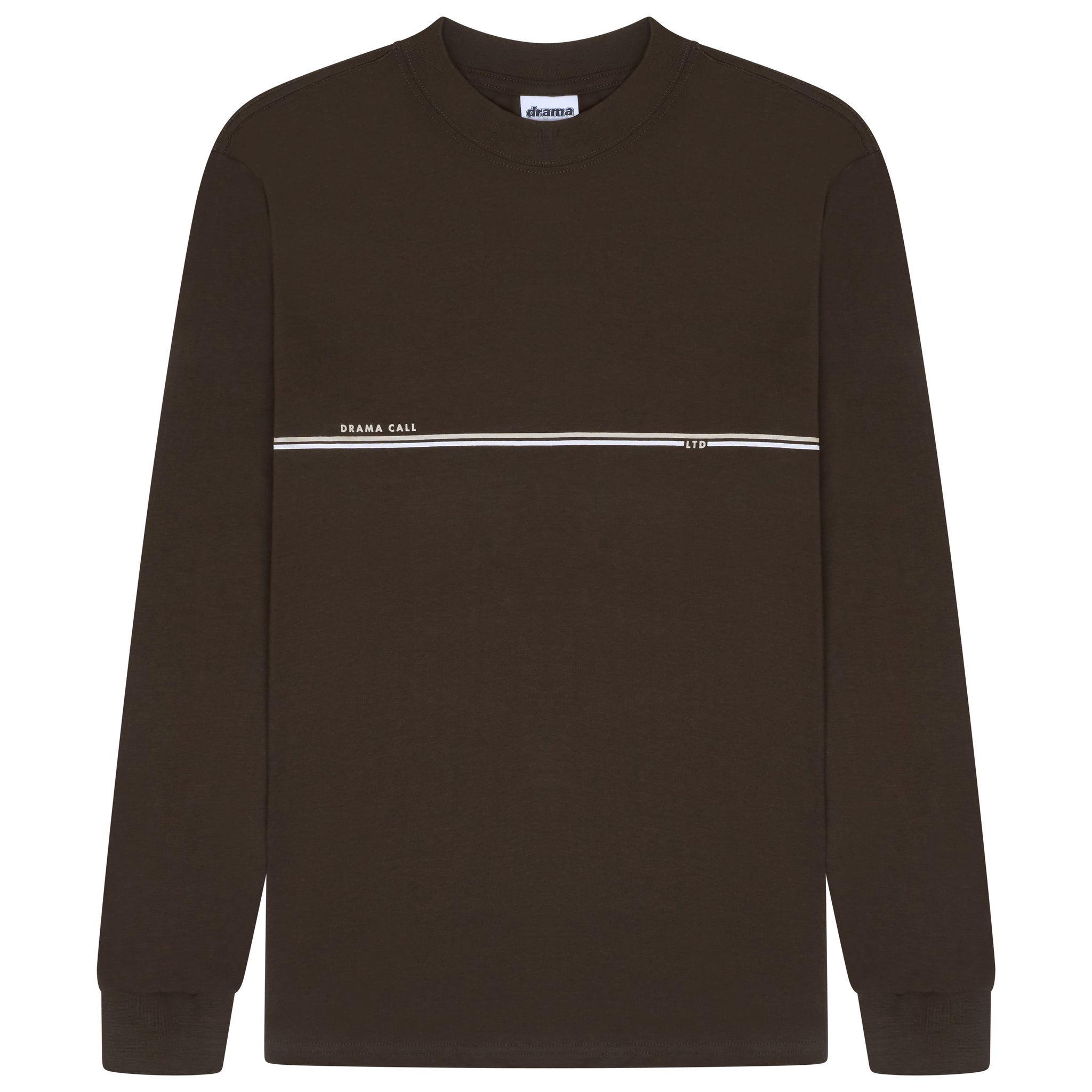 STRIPE LONGSLEEVE TEE (BROWN)
