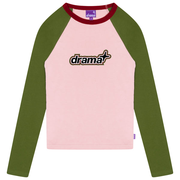 GREEN N PINK 1STA WOMENS LONGSLEEVE