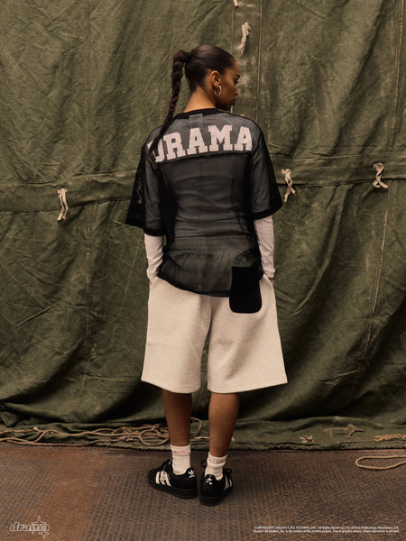 BLACK BIG MESH 98' JERSEY
