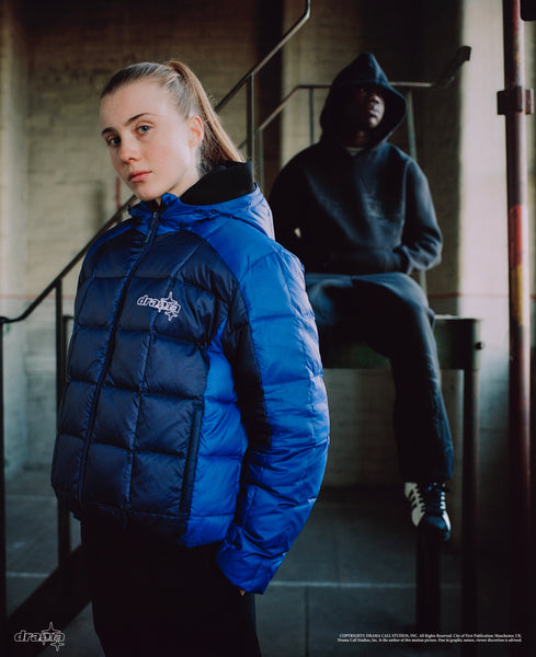 BLUE LINE-STA TWO TONE HIKIN JACKET