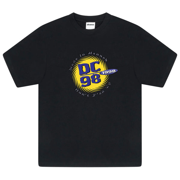DC 98' TEE (BLACK) * NEW BLANK