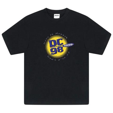 DC 98' TEE (BLACK) * NEW BLANK