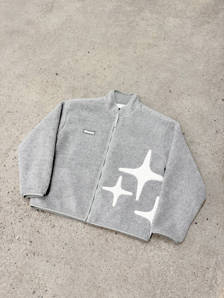 CLOUD GREY SHERPA FLEECE