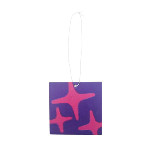 HALFTONE AIR FRESHNER (GREEN/PURPLE)