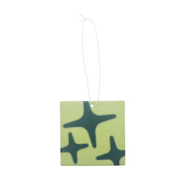 HALFTONE AIR FRESHNER (GREEN/PURPLE)