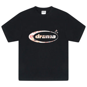 CASH OVAL TEE (BLACK) *NEW BLANK