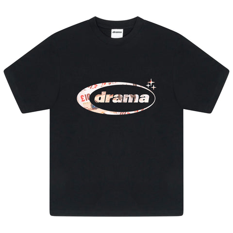 CASH OVAL TEE (BLACK) *NEW BLANK