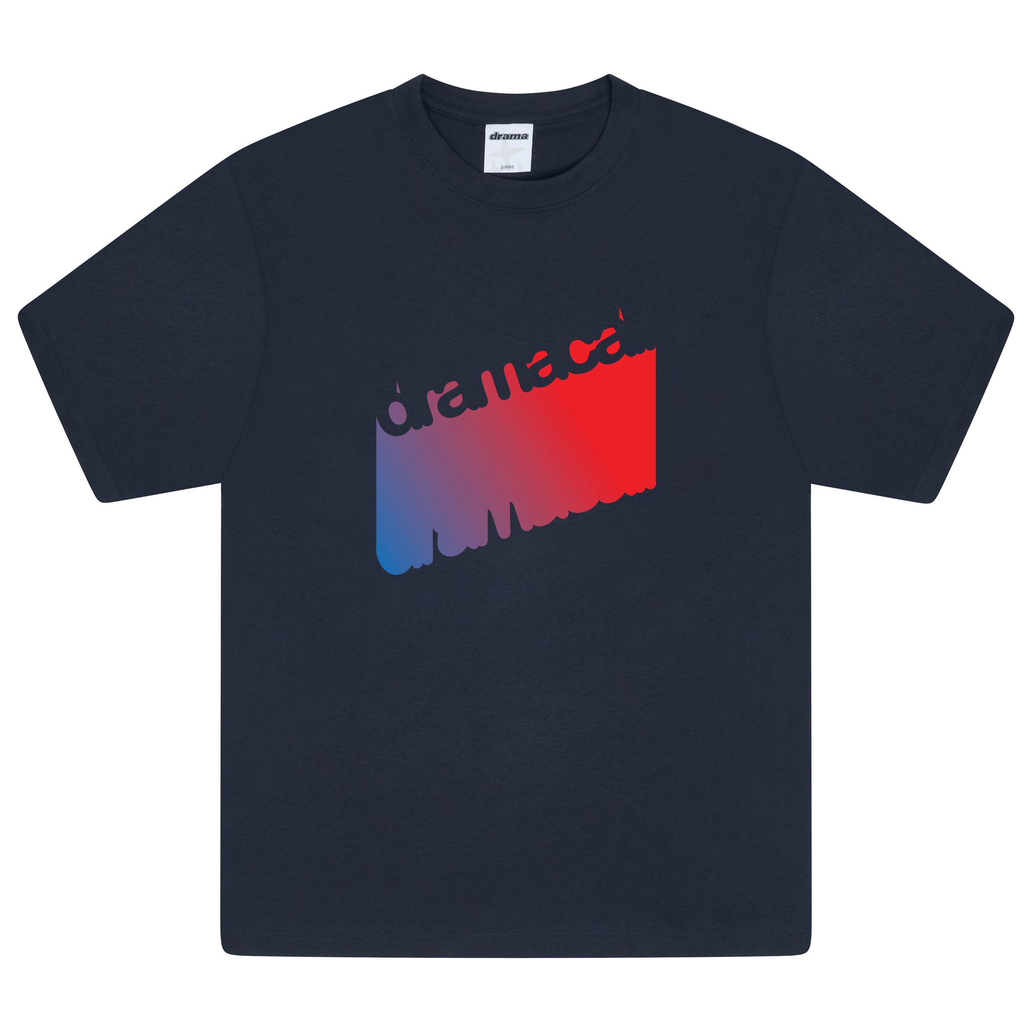 BLENDED TEE *NEW BLANK (NAVY)