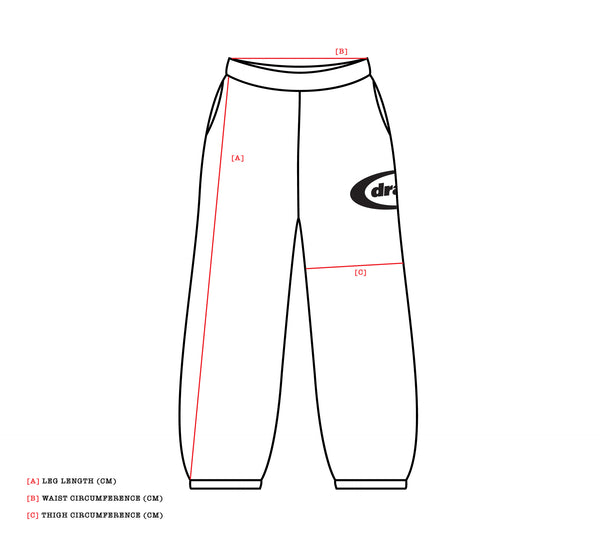 MOB BLACK SCRIPT OPEN LEG BOTTOMS