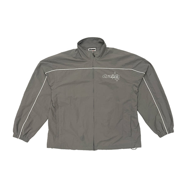ASH GREY LINE-STA TRACK TOP