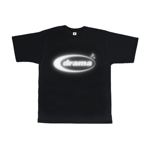 GLOW OVAL TEE (BLACK)