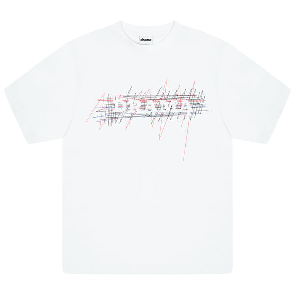 SCRIBBLE TEE (WHITE)