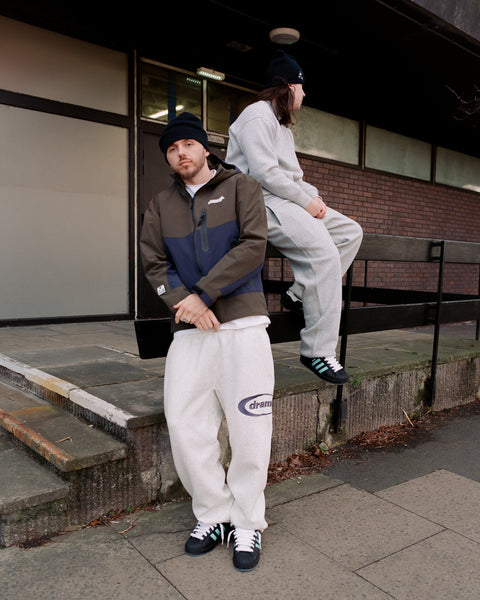 ARMY GREEN N NAVY SHELL JACKET