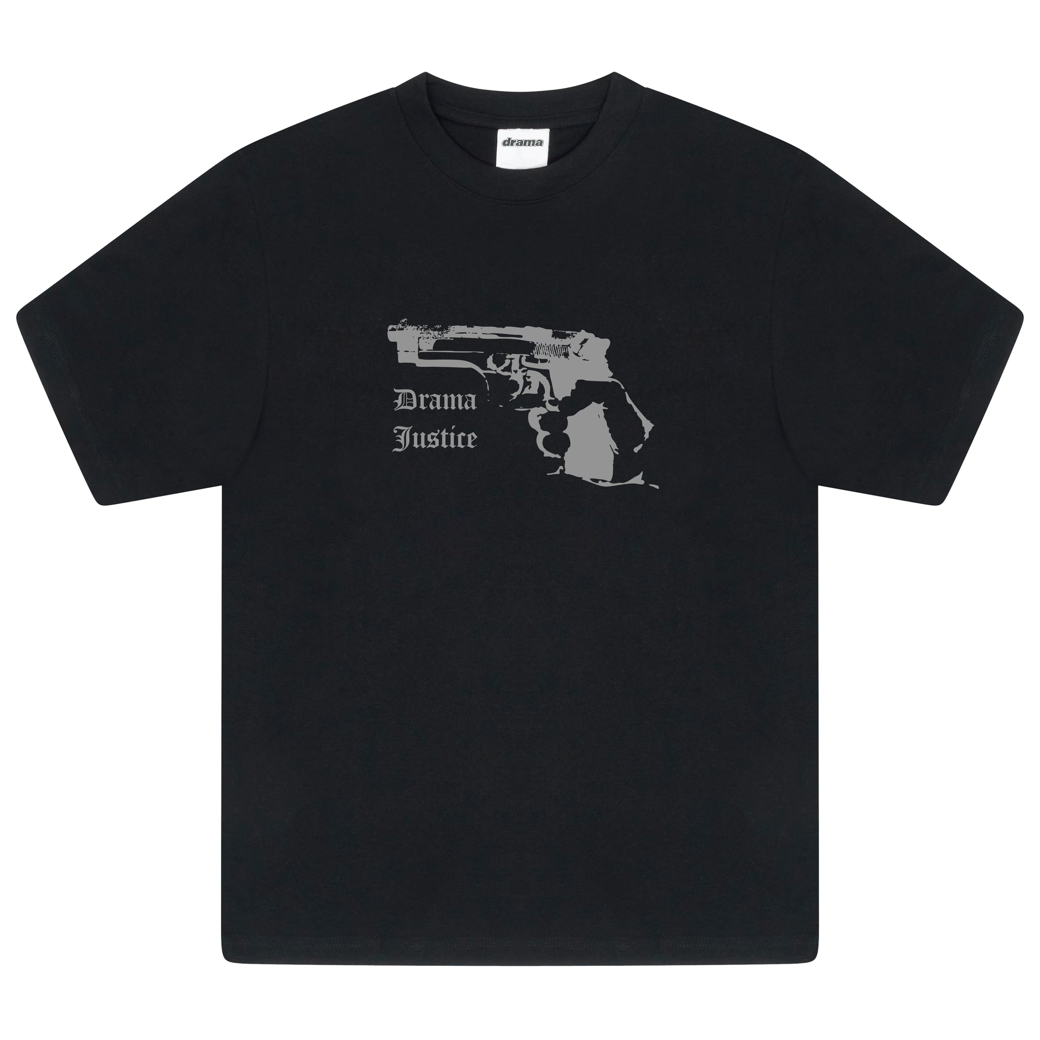 DRAMA JUSTICE TEE (BLACK) * NEW BLANK