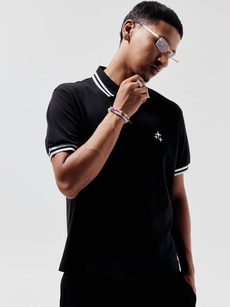 BLACK STA POLO