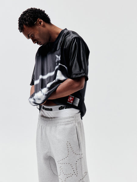 OG GREY 3STA HOLE SHORTS