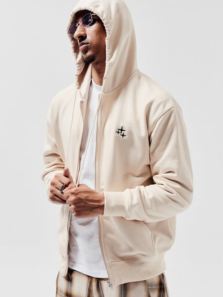 OFF WHITE STA ZIP UP