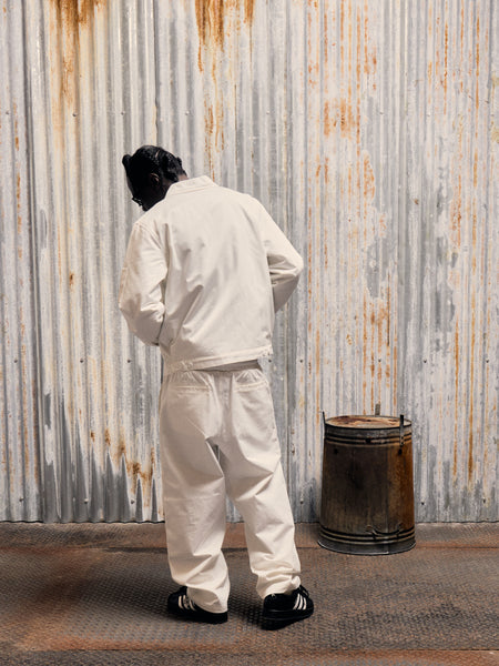 WHITE PLEATED STA BOTTOMS