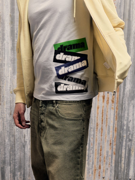 STACKED STAPLE TEE (WHITE)