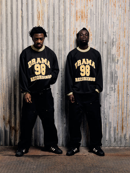 BLACK HEAVY MESH 98' JERSEY