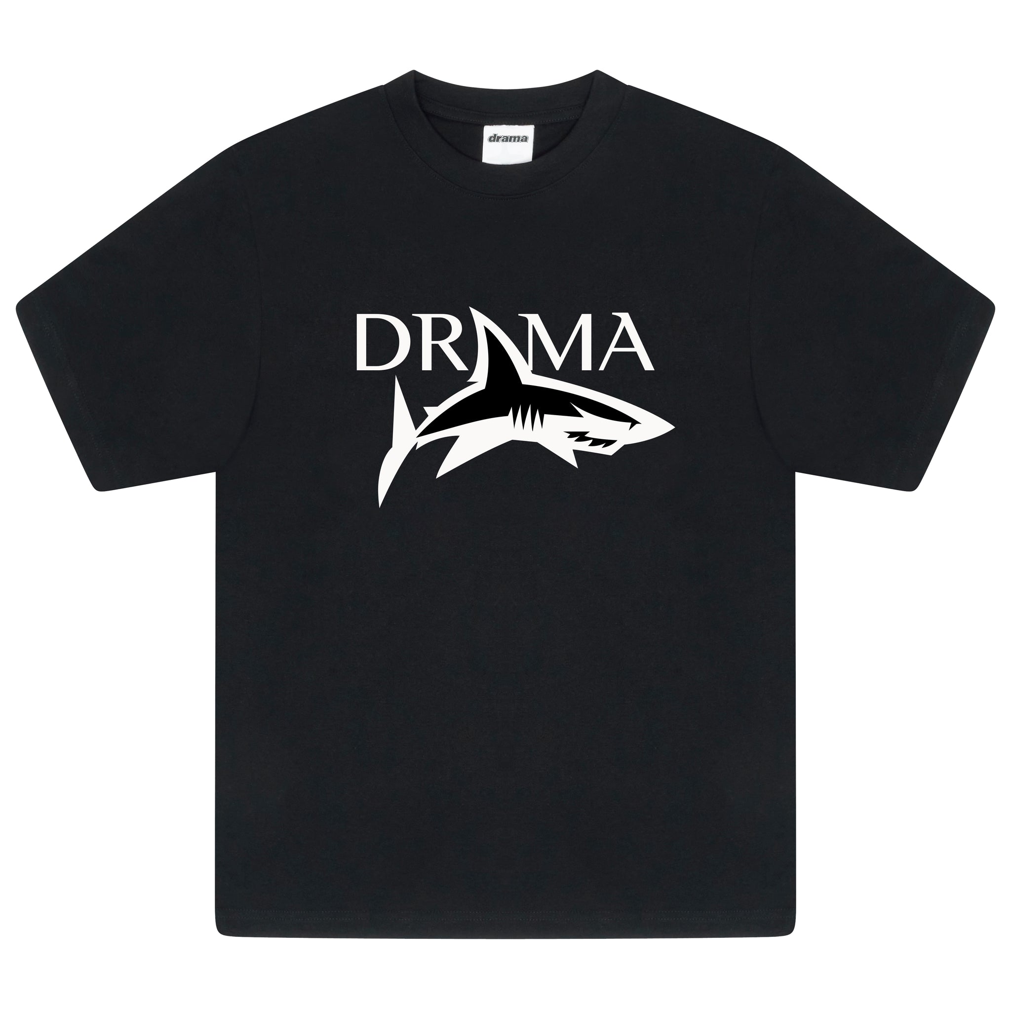 SHARK TEE (BLACK) * NEW BLANK