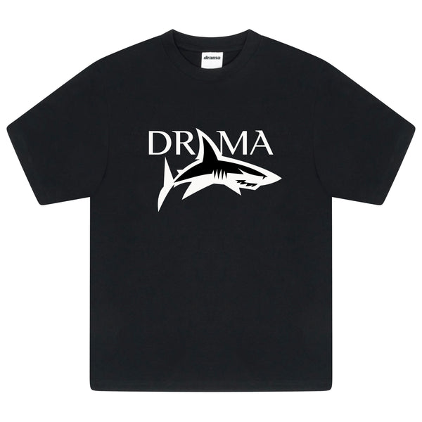 SHARK TEE (BLACK) * NEW BLANK