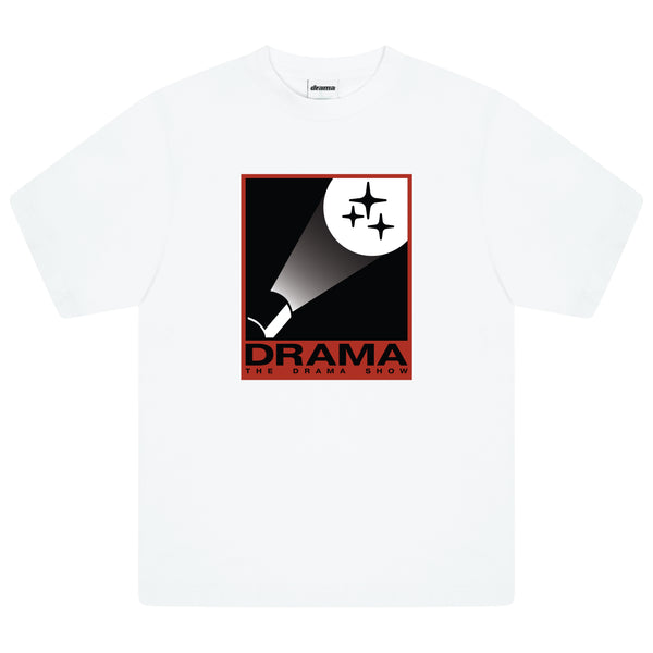 DRAMA SHOW TEE (WHITE)