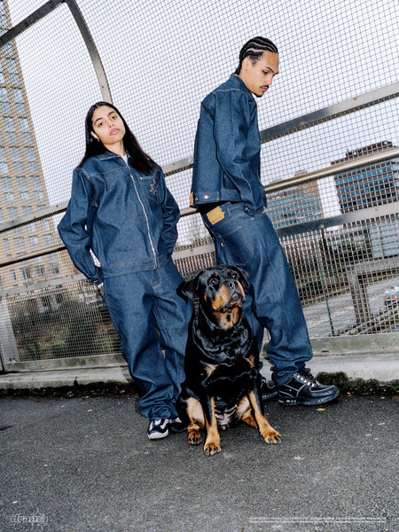 REGULAR DEGULAR RAW INDIGO DENIM (REGULAR FIT)