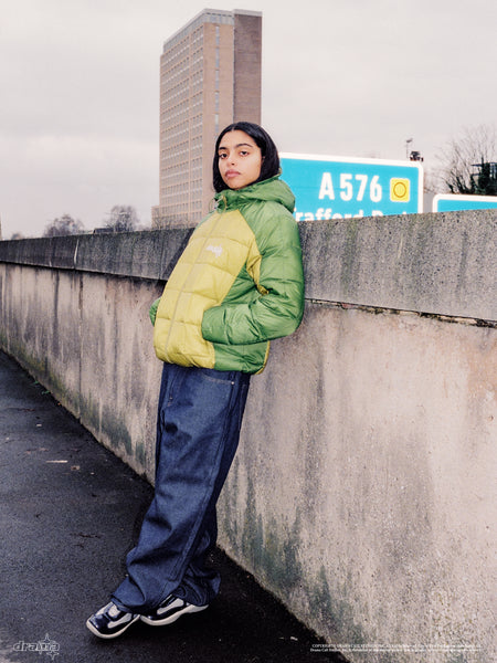 GREEN LINE-STA TWO TONE HIKIN JACKET