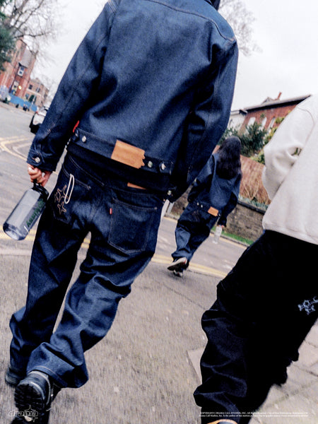 DENIM 3STA JACKET (RAW INDIGO)