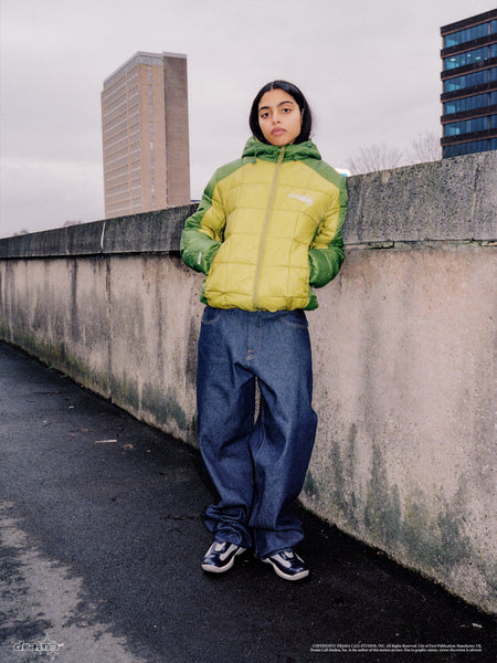 GREEN LINE-STA TWO TONE HIKIN JACKET