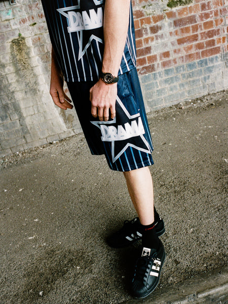 NAVY ALL STAR SHORTS