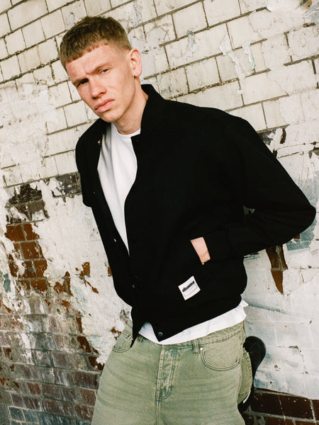 HEAVY CANVAS STA JACKET (BLACK)