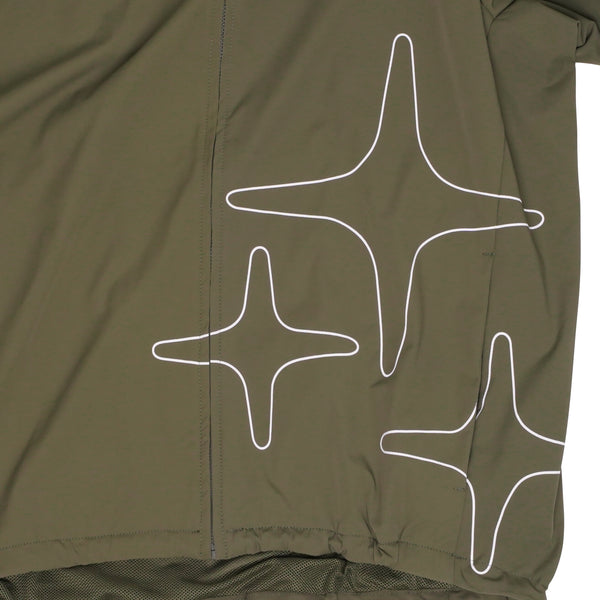 LIGHTWEIGHT NYLON JACKET (GREEN)