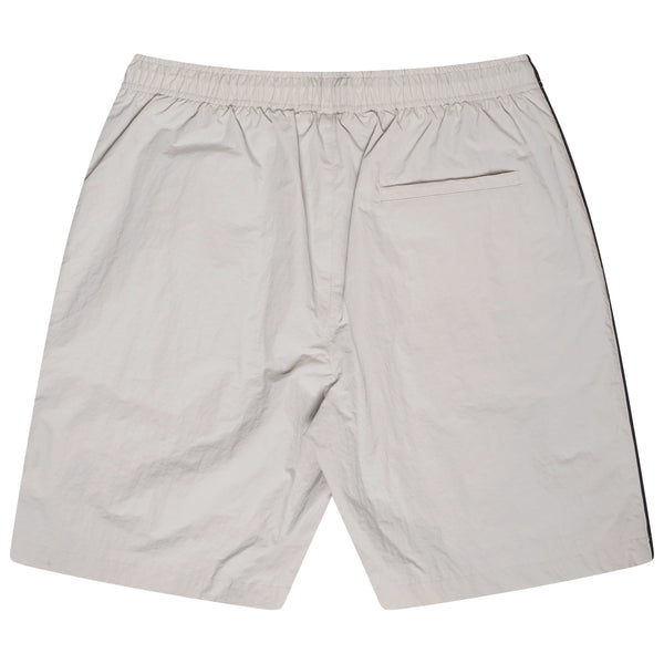 GREY LINE-STAR NYLON SHORTS