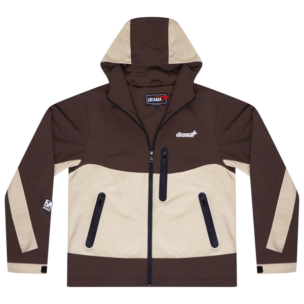 ESPRESSO SHELL RAIN JACKET