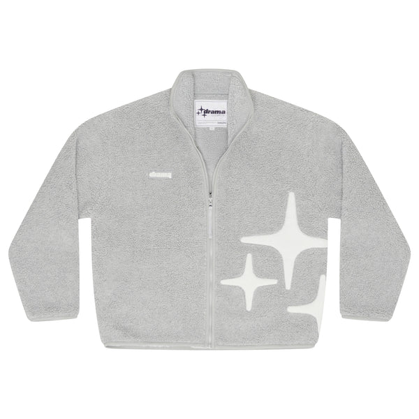 CLOUD GREY SHERPA FLEECE