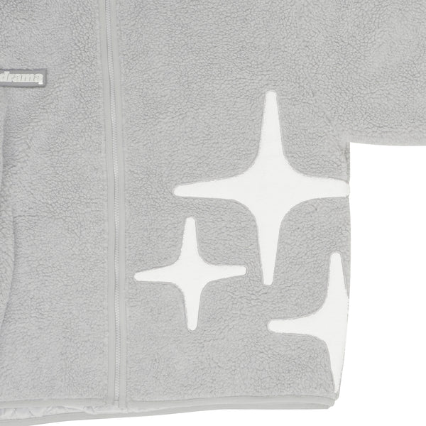 CLOUD GREY SHERPA FLEECE