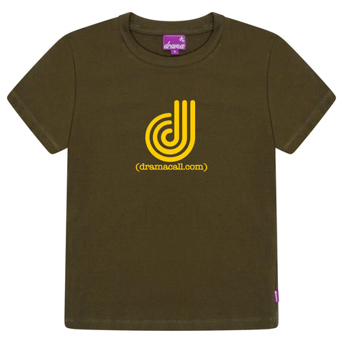 BUS WOMENS BABY TEE (KHAKI)