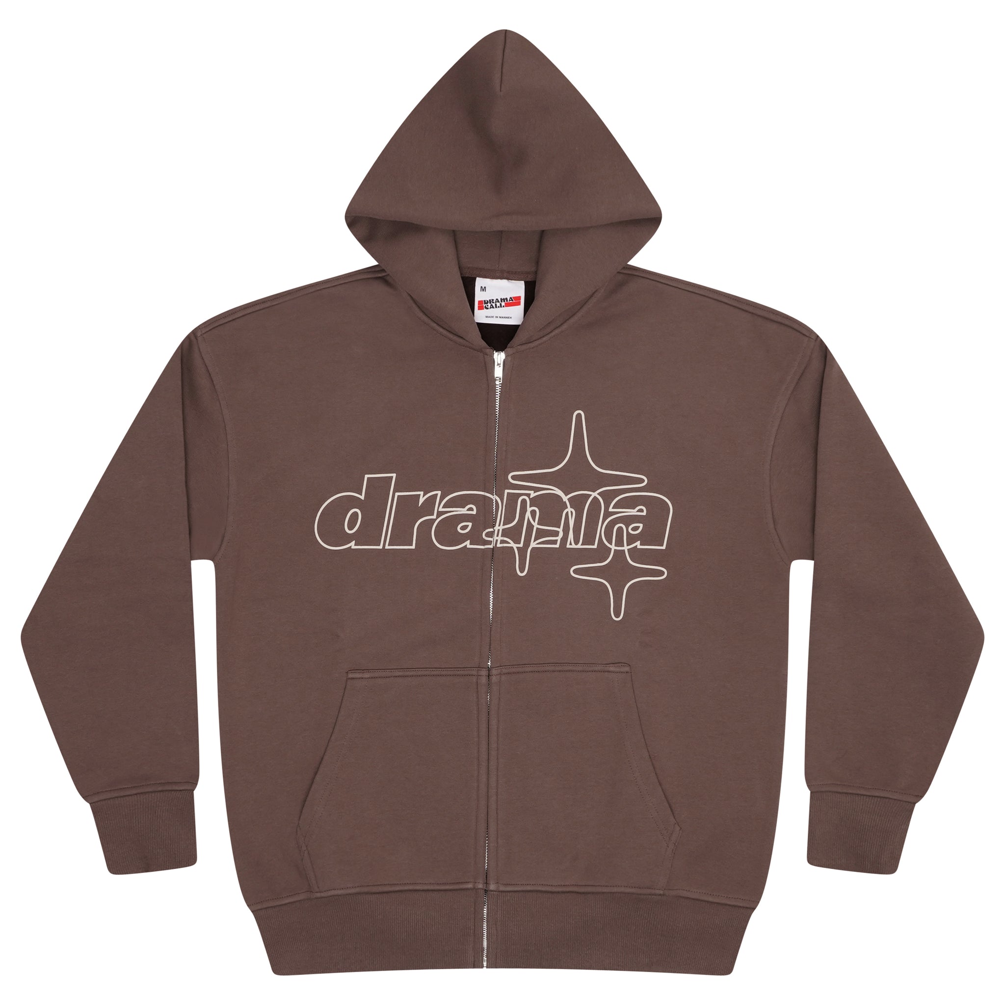 BROWN LINESTAR ZIP UP