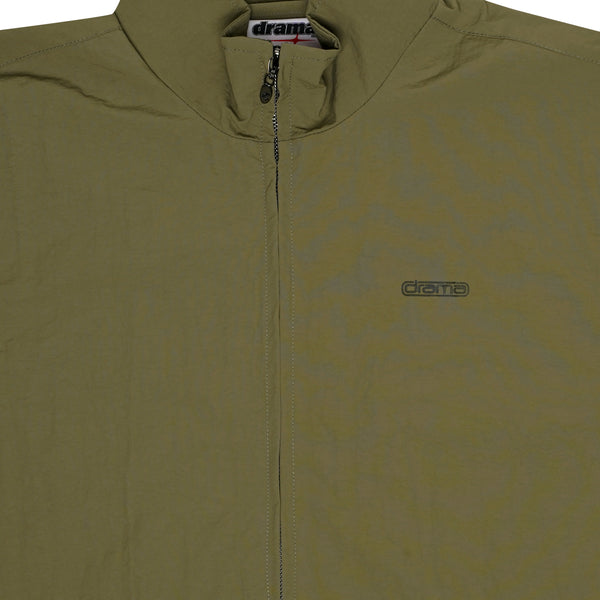 ARMY GREEN HALFTONE STA TRACK TOP