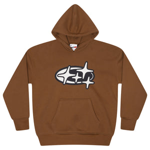 BROWN 4STA HOOD